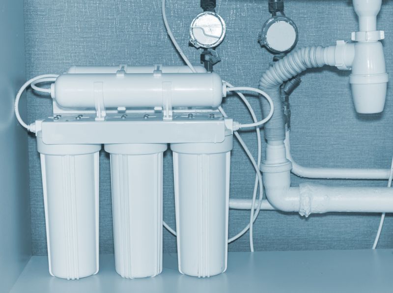 Water Softener System in a Home Setting